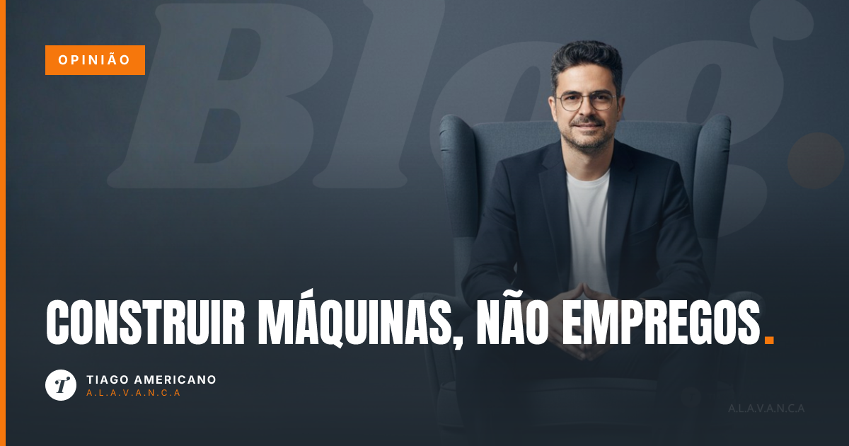 Capa: Construir máquinas, não empregos